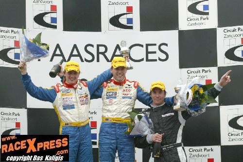 Het podium!